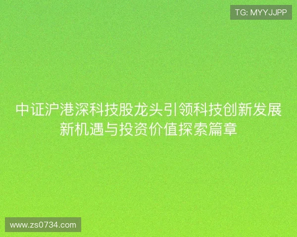 中证沪港深科技股龙头引领科技创新发展新机遇与投资价值探索篇章 中证沪港深科技股龙头引领科技创新发展新机遇与投资价值探索篇章